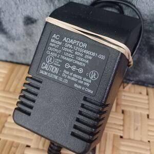 AC Adaptor Power Cord SPA1210 120VAC 60 Hz 25 W